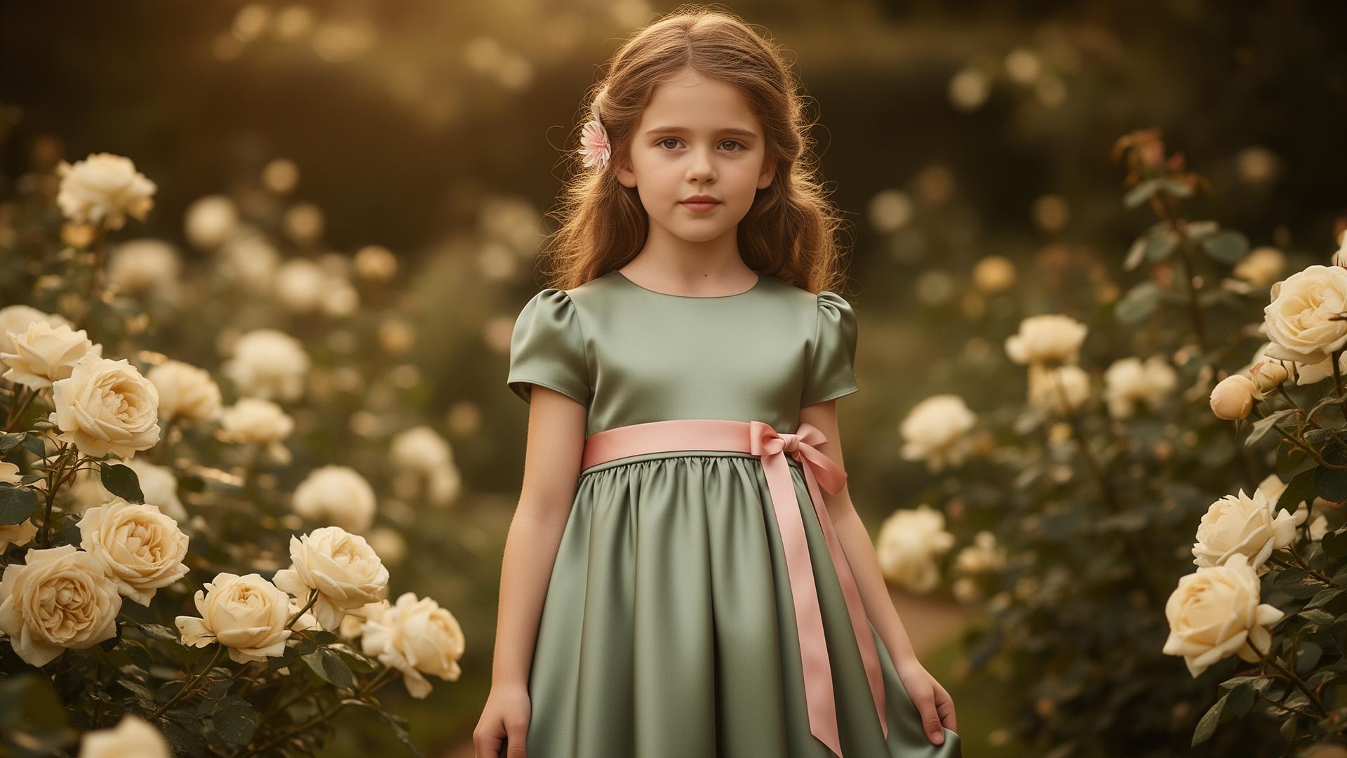 Elegant bespoke children's occasion wear