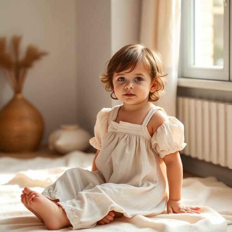 Bespoke everyday outfit for children by independent UK makers