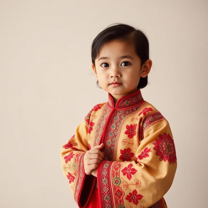 Bespoke traditional outfit for children by independent UK makers