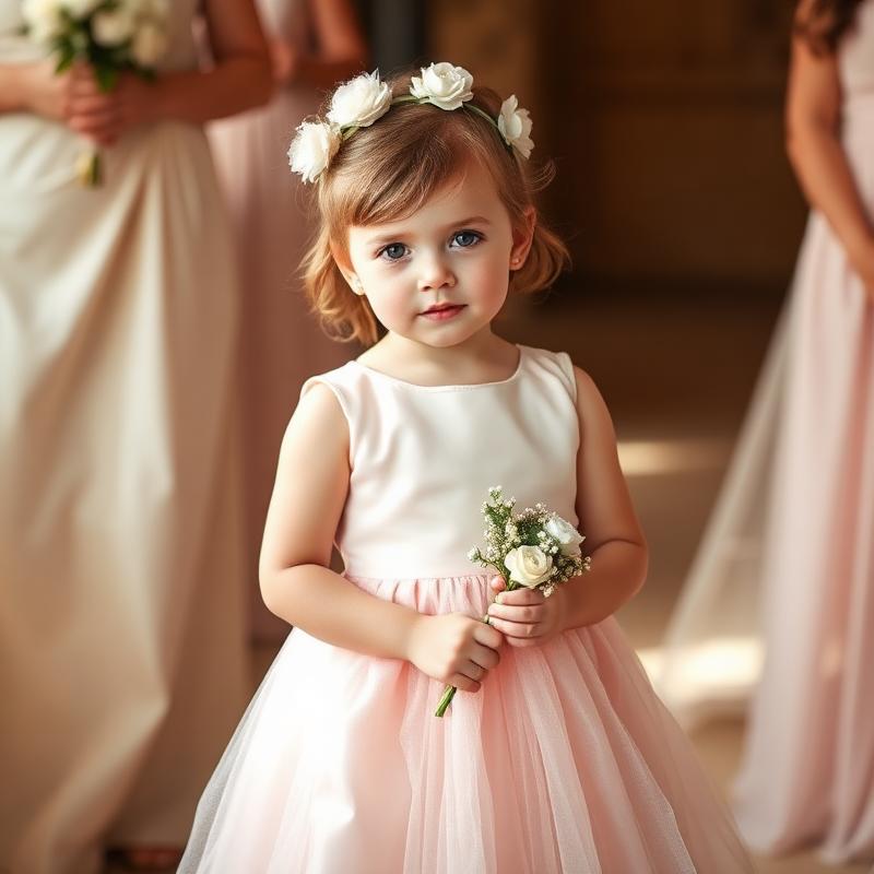 Bespoke wedding outfit for children by independent UK makers